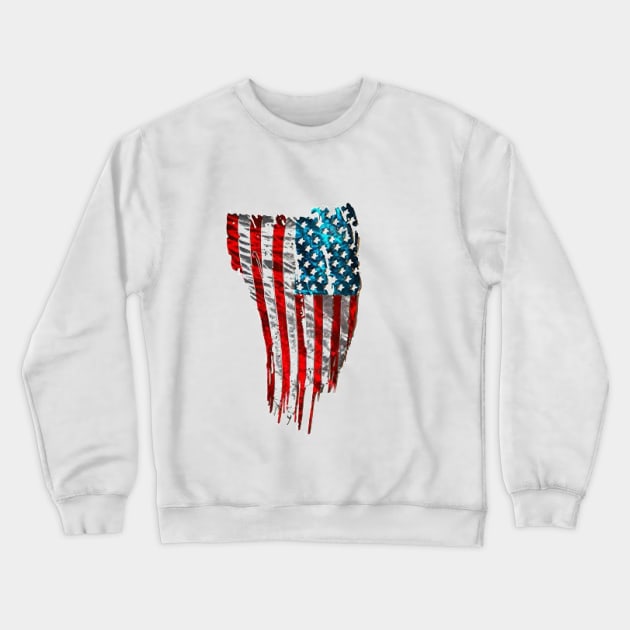 America Crewneck Sweatshirt by T-Shirt King